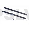 LX0303   Solid Carbon Main Shaft Set 2 pcs   130 X